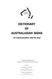 Dictionary of Australasian signs for communication with the deaf