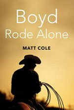 Boyd rode alone