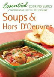 Soups & hors d'oeuvres.